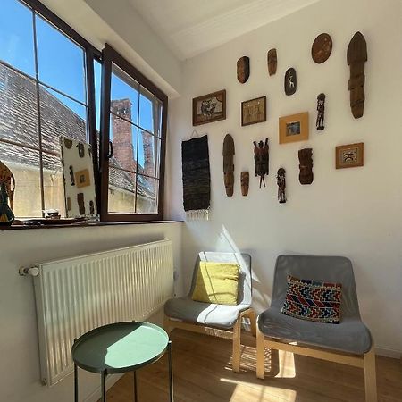 Central Retro Apartment Nagyszeben Kültér fotó