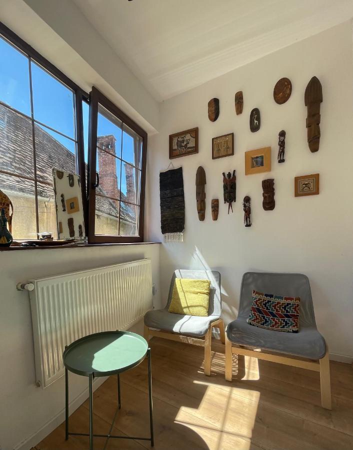 Central Retro Apartment Nagyszeben Kültér fotó